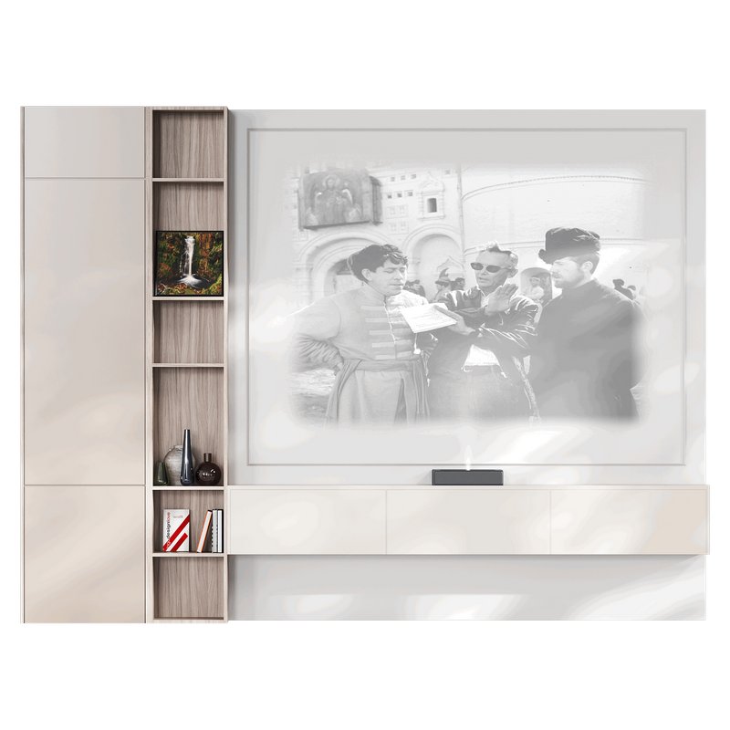 TV wall with Xiaomi laser projector - Image 2