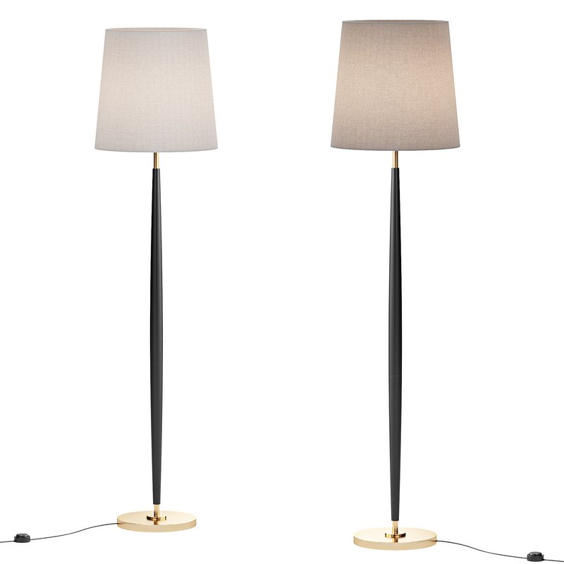 Beckett Leather Floor Lamp - Image 2