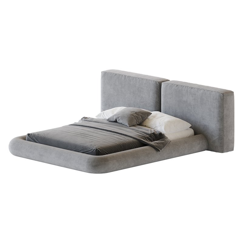 Cullen Suede Fabric Contemporary Minimalist - Image 4