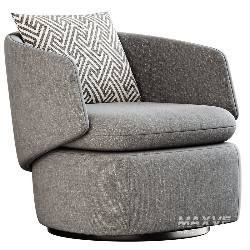 Crescent armchair by West Elm - Image 2