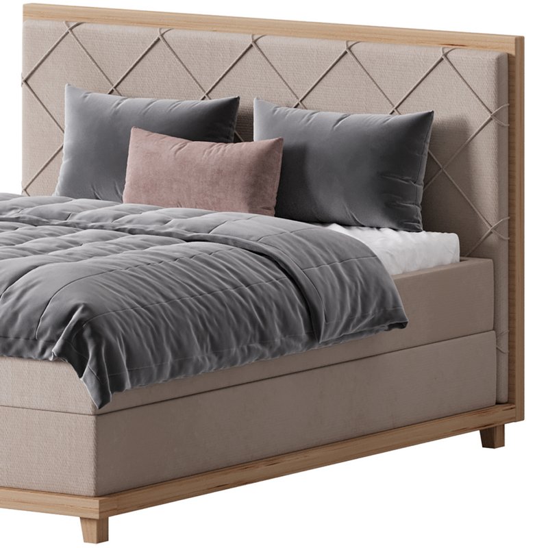 Casa Padrino luxury double bed natural - Image 2