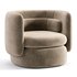 Aria 3 seater flannette armchair - Thumbnail 2