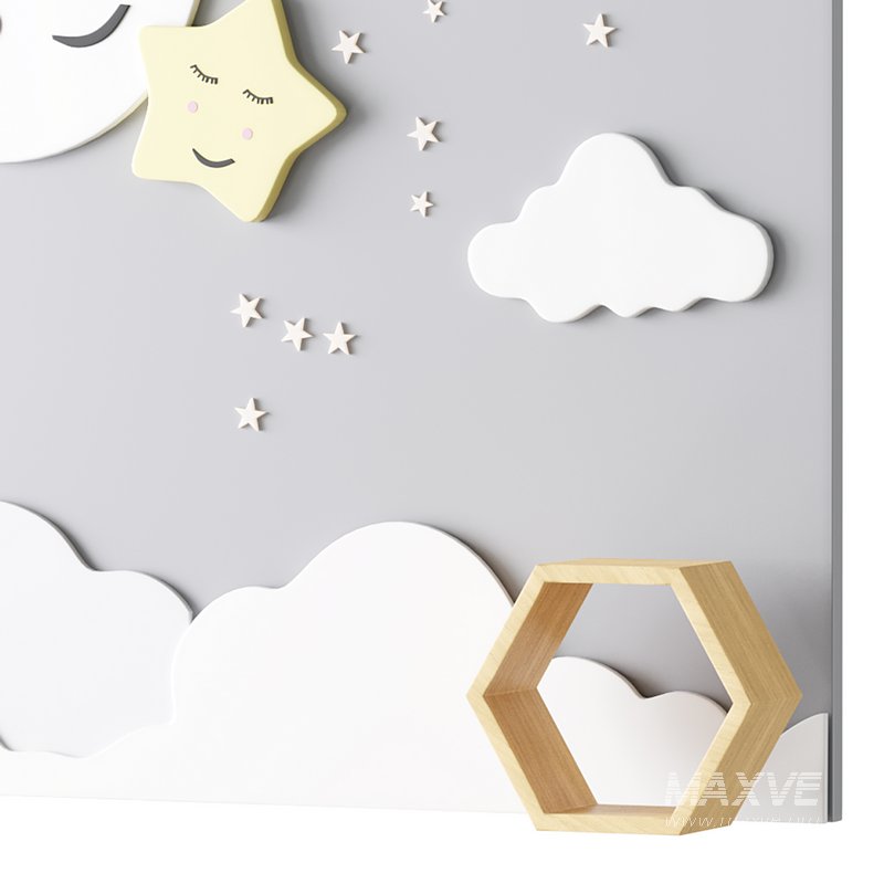 Decorative wall panel for children 02 - Image 3