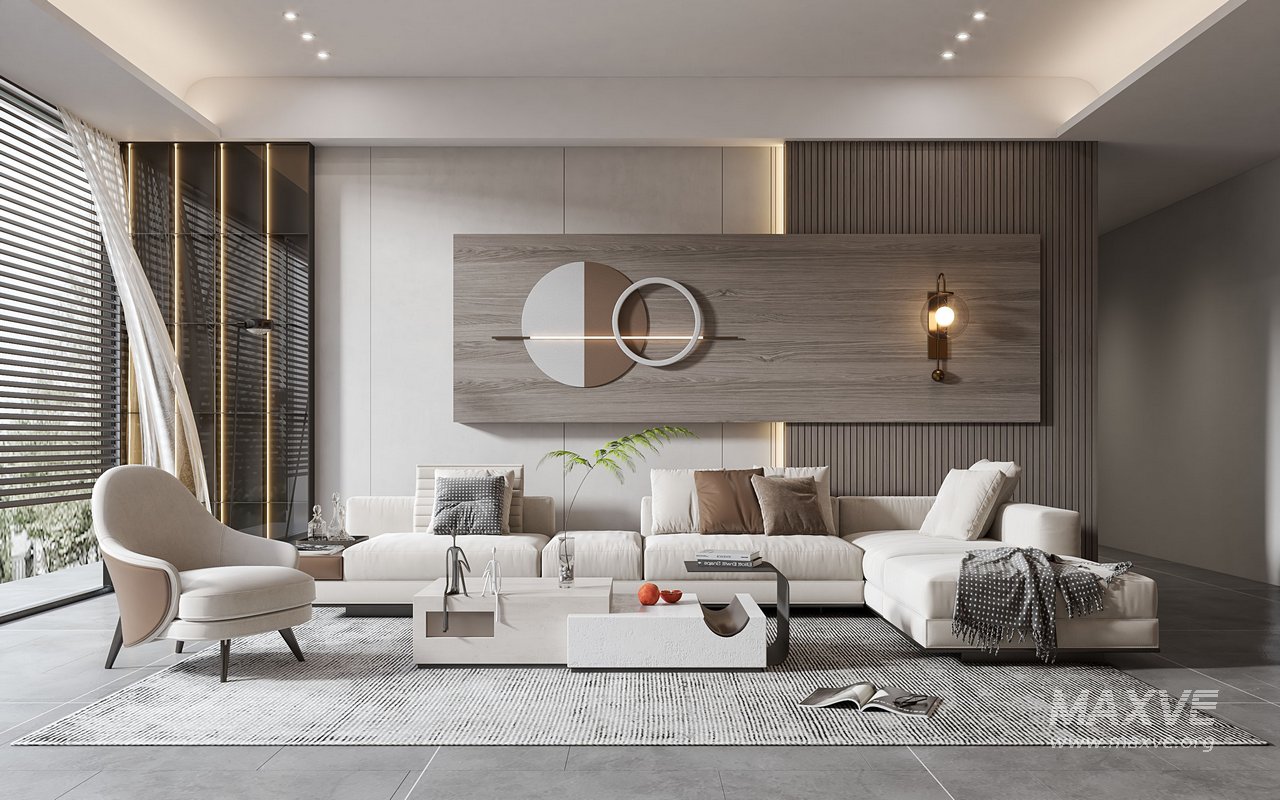 Modern living room - Image 1