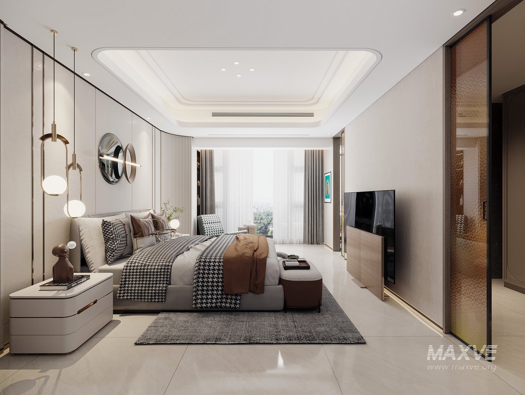 Modern bedroom - Image 1