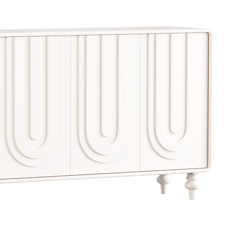 Cream style shoe cabinet - Image 3