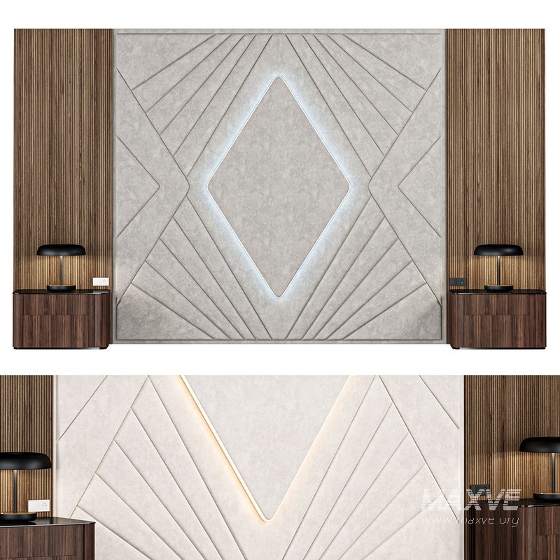 Wall Composition Bedroom 01 - Image 1