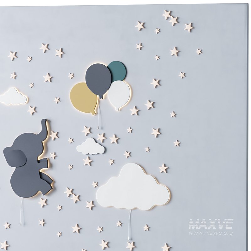 Decorative wall panel for children - Image 3