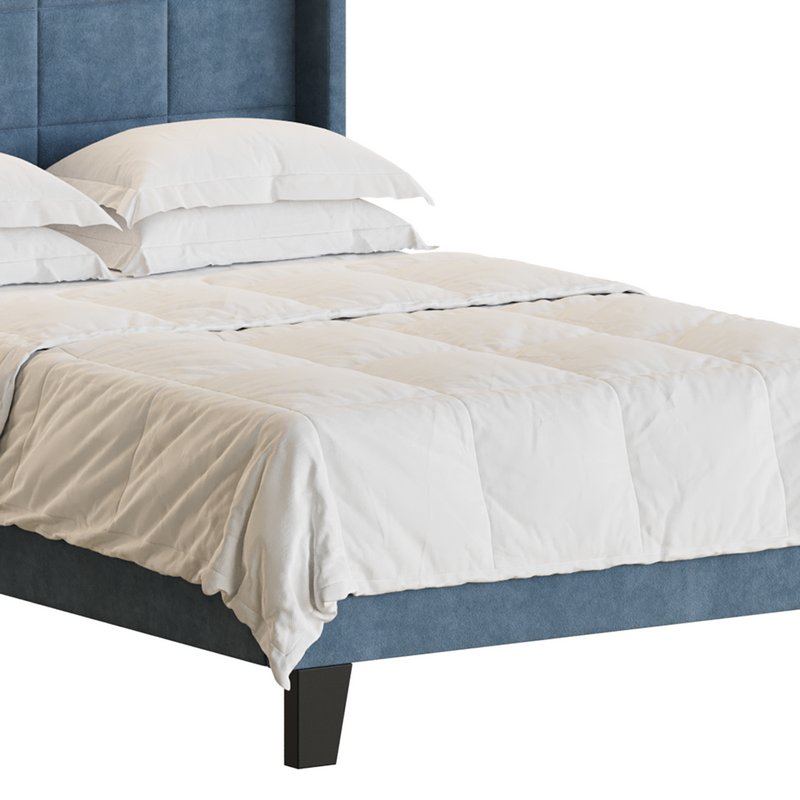 Padded adult double bed - Image 3