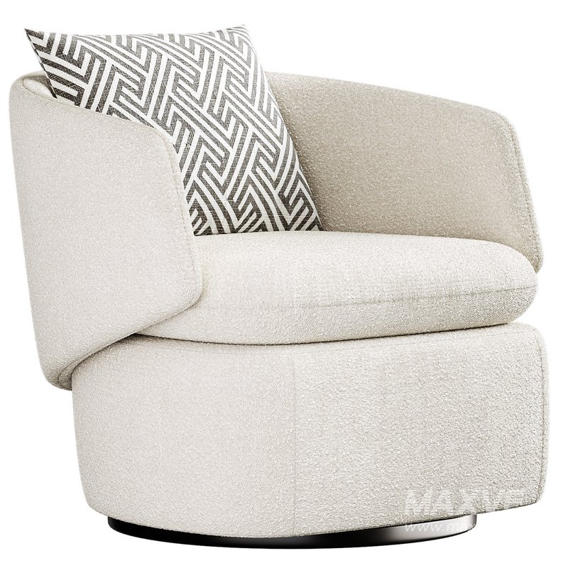Crescent armchair by West Elm - Image 3