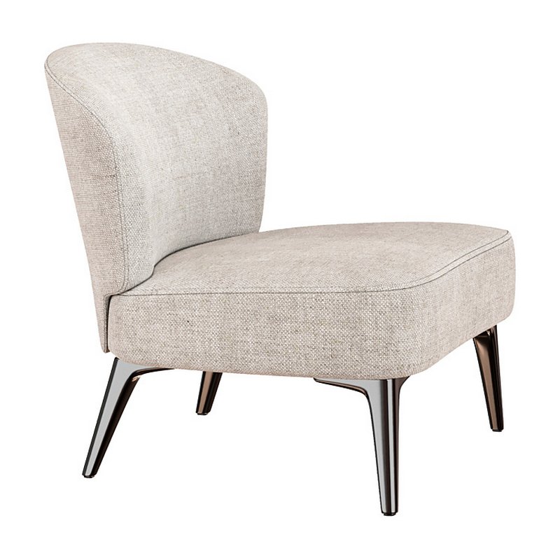 Aston armchairs by minotti - Image 4