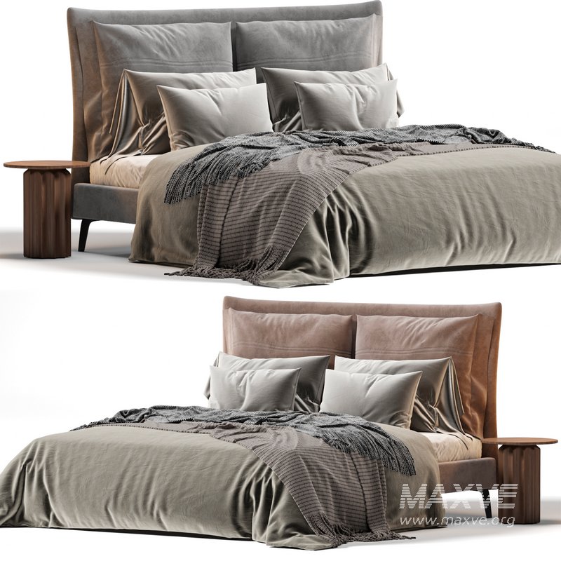 Soft bed by AiYAInteriors - Image 4