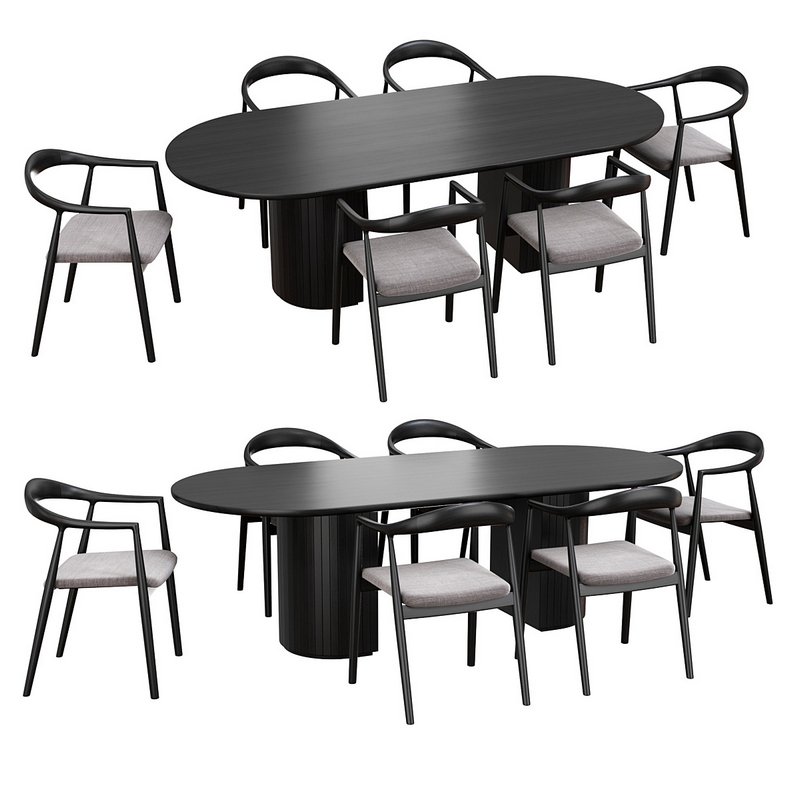 Dining set 039 Hata chair - Image 1