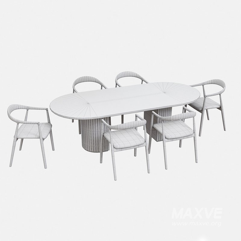 Dining set 039 Hata chair - Image 3