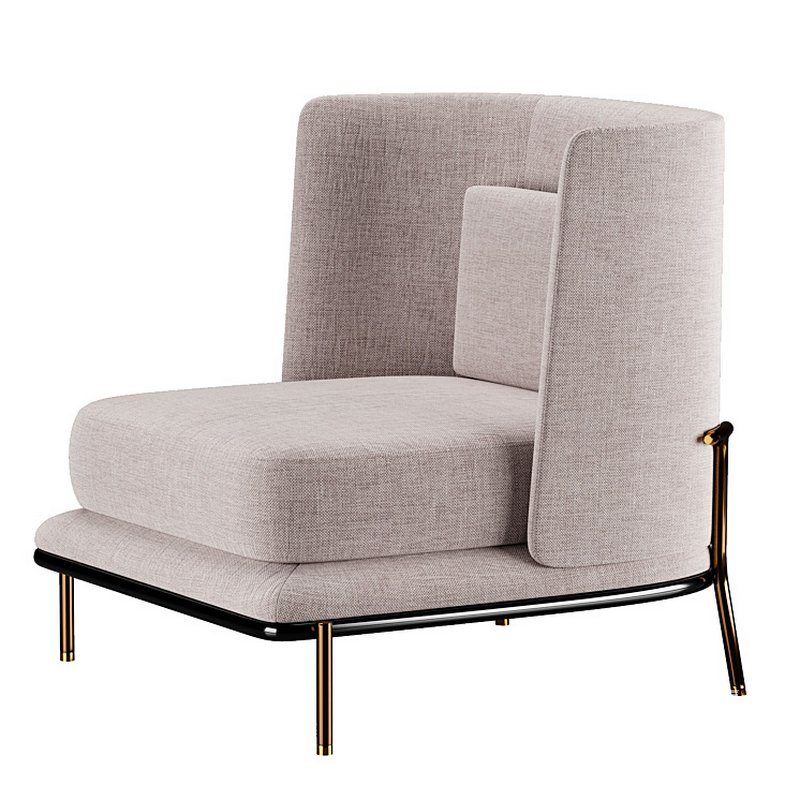 Gea armchair by Aster - Image 4