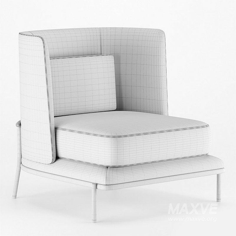 Gea armchair by Aster - Image 5