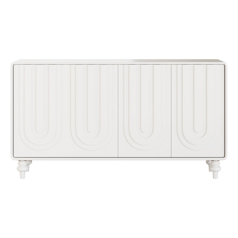 Cream style shoe cabinet - Image 4
