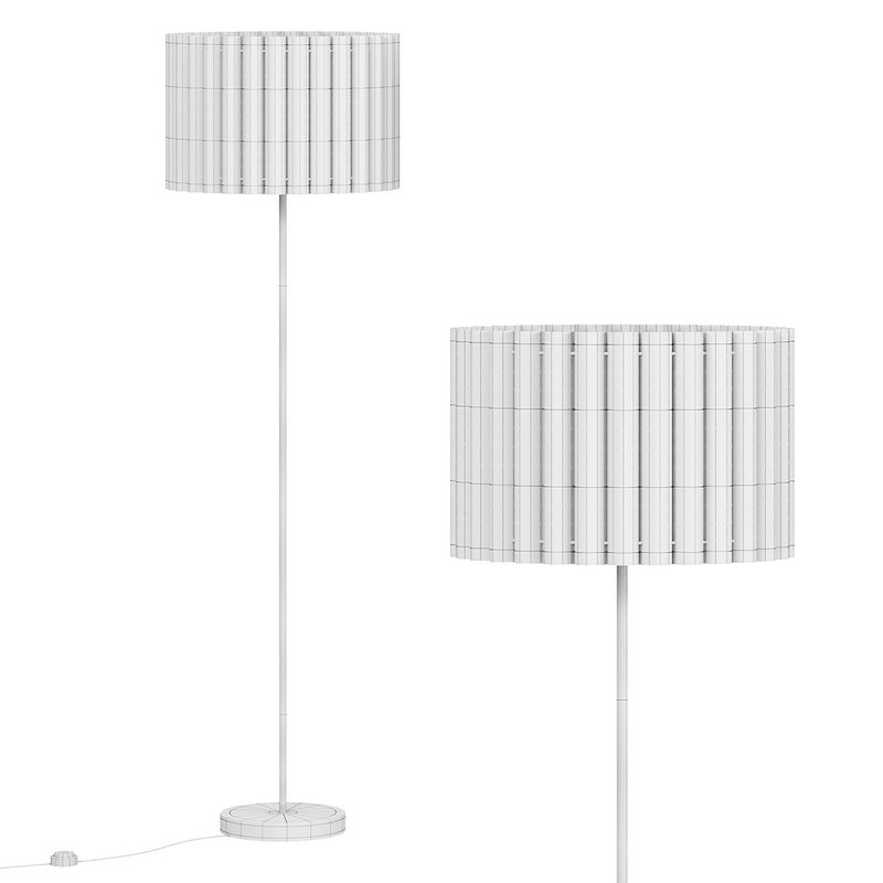 Vloerlamp Lucinavan linnen - Image 4