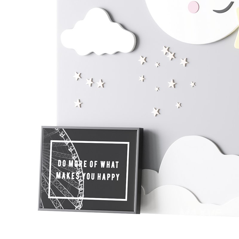 Decorative wall panel for children 02 - Image 4