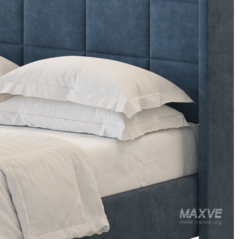 Padded adult double bed - Image 5