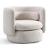 Aria 3 seater flannette armchair - Thumbnail 4