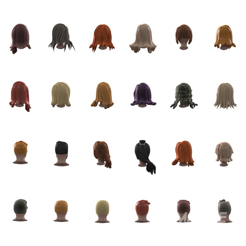 Base Haircuts All Style (Pack of 24) - Image 5