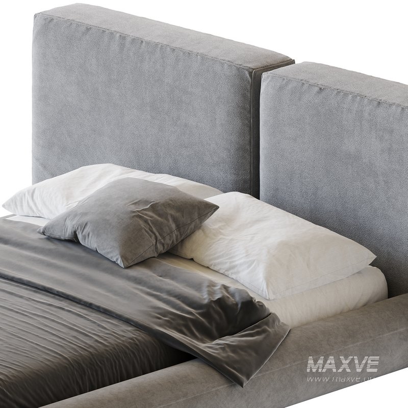 Cullen Suede Fabric Contemporary Minimalist - Image 6