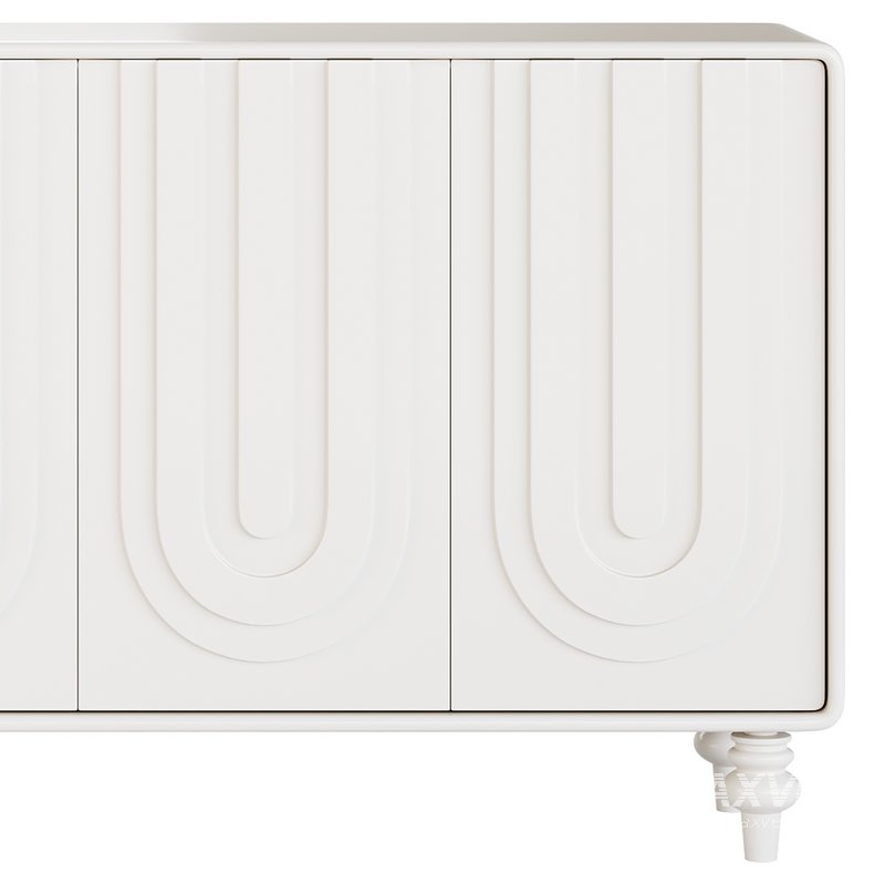 Cream style shoe cabinet - Image 5