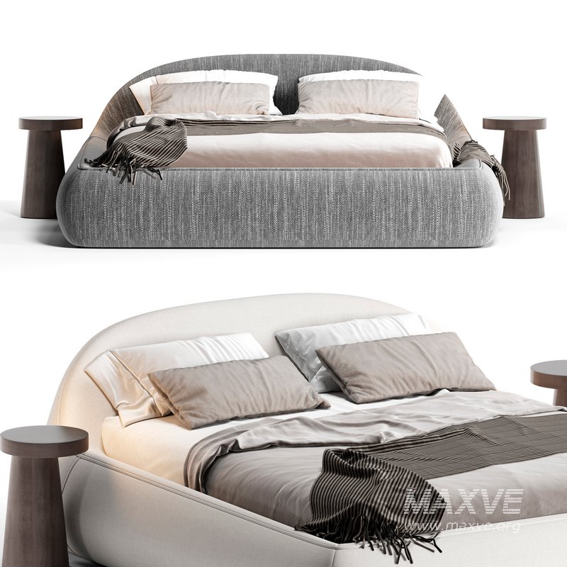 ABBRACCI Bed by GHIDINI - Image 2