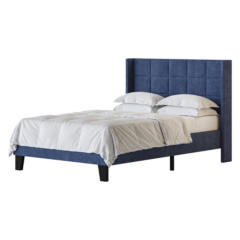 Padded adult double bed - Image 6