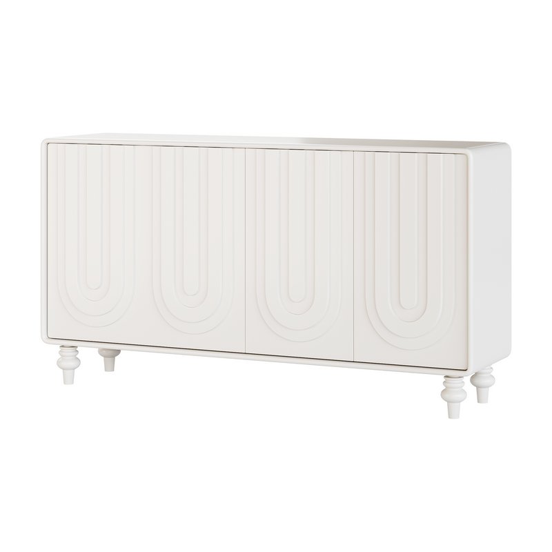 Cream style shoe cabinet - Image 6