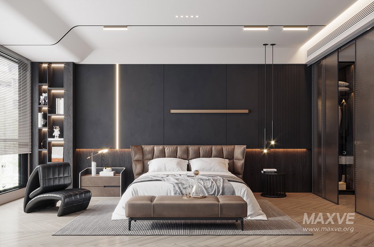 Modern bedroom - Image 1