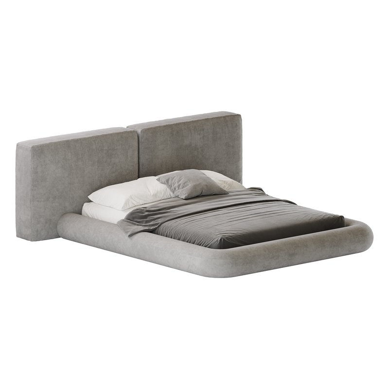 Cullen Suede Fabric Contemporary Minimalist - Image 5