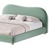 DIANA WHITE BOUCLE QUEEN BED BY ROSS CASSIDY - Thumbnail 6