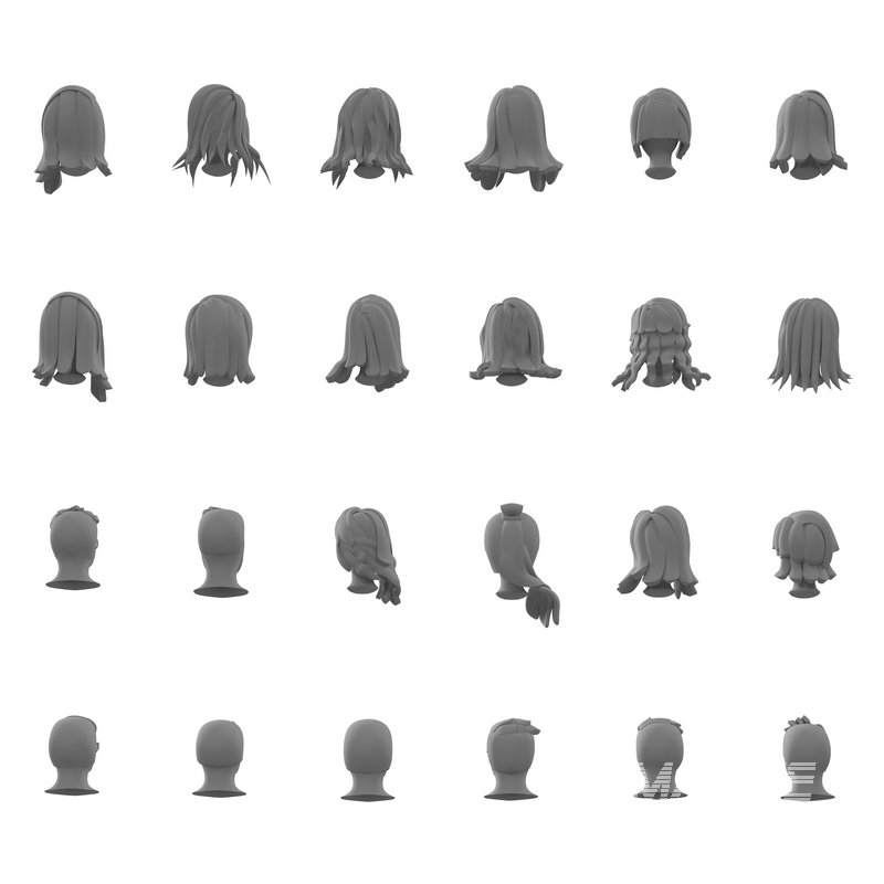 Base Haircuts All Style (Pack of 24) - Image 4