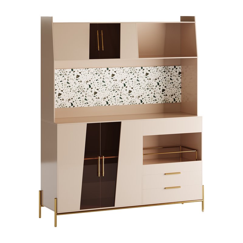 Cabinet with high shelves for the kitchen - Image 7