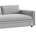CEVA LIGHT BLUE PERFORMANCE VELVET SLEEPER SOFA - Thumbnail 8