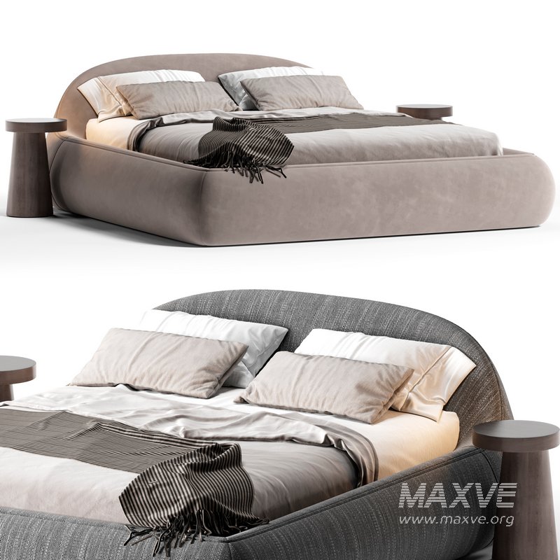 ABBRACCI Bed by GHIDINI - Image 3