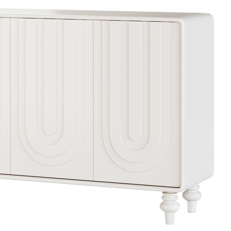 Cream style shoe cabinet - Image 7