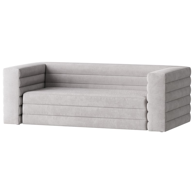 CAMEL VELVET SOFA - Image 7