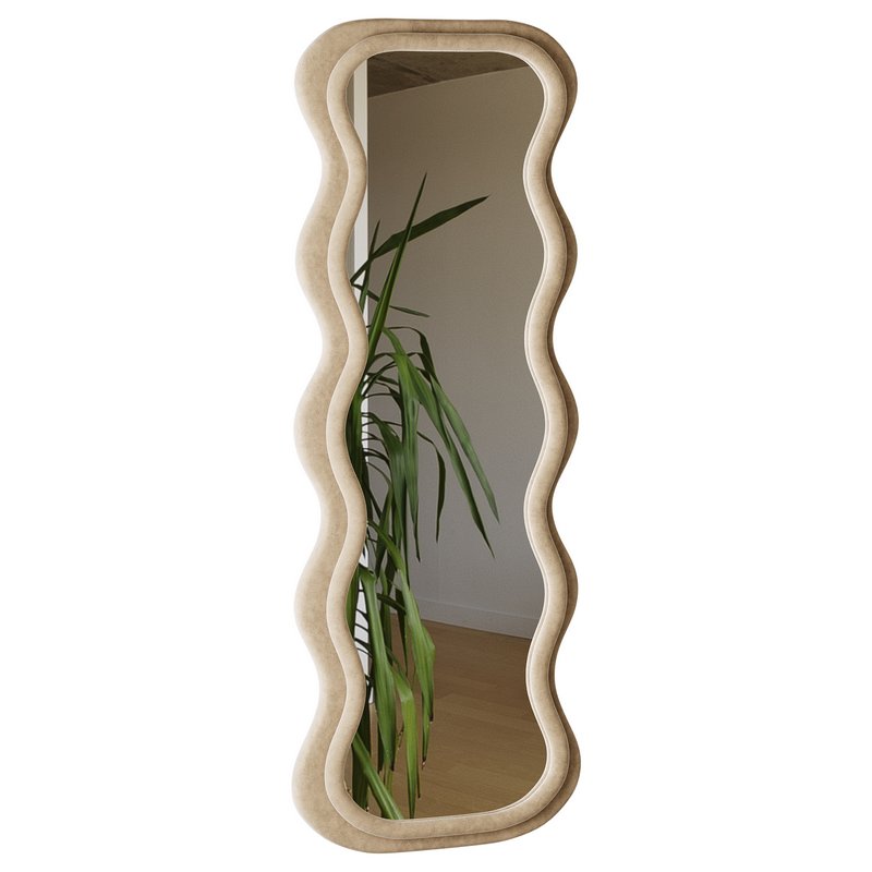 BOJOY Full Length Irregular Wavy Mirror - Image 7