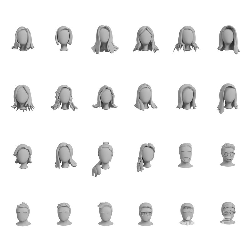 Base Haircuts All Style (Pack of 24) - Image 6