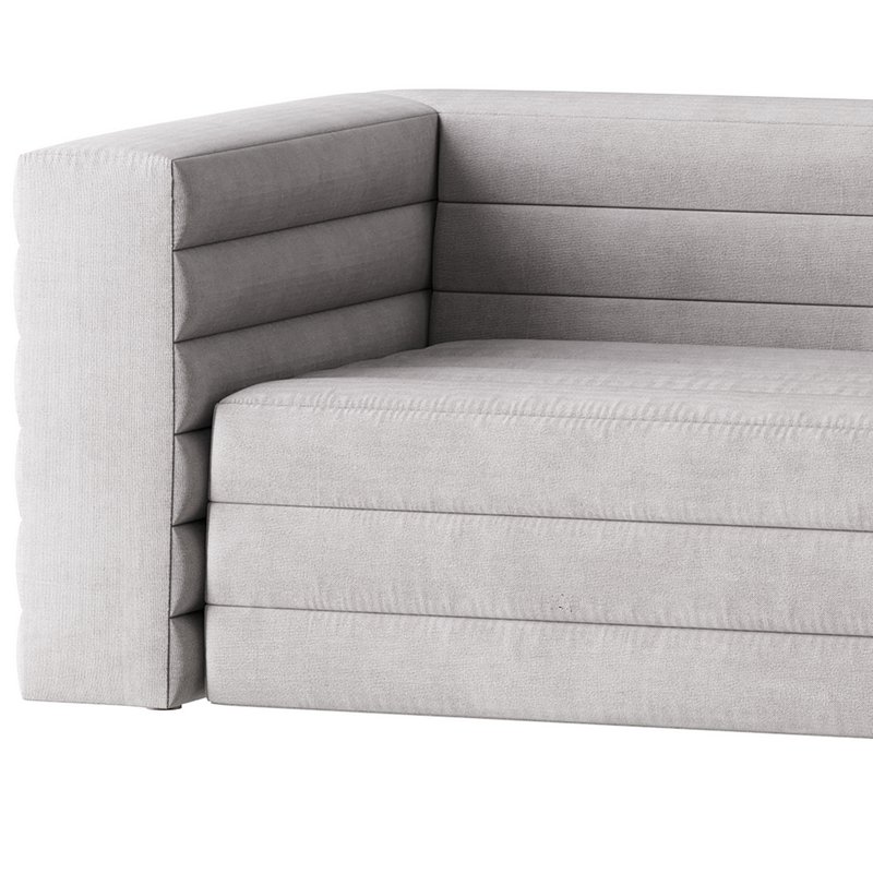 CAMEL VELVET SOFA - Image 8