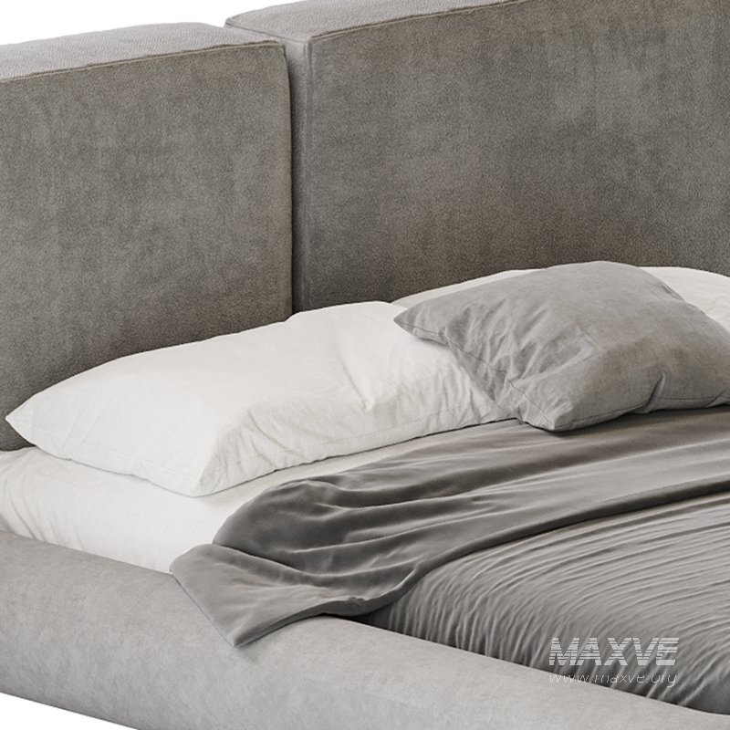 Cullen Suede Fabric Contemporary Minimalist - Image 8