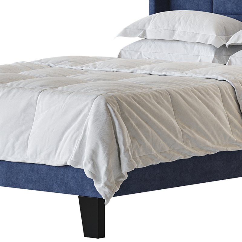 Padded adult double bed - Image 8