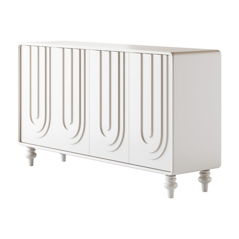 Cream style shoe cabinet - Image 8
