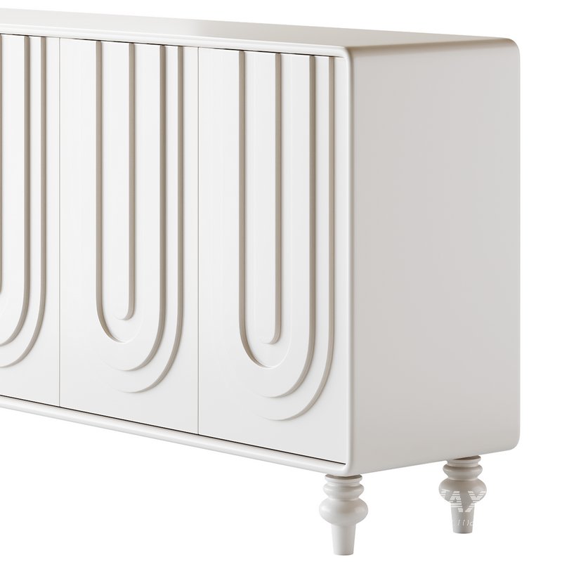 Cream style shoe cabinet - Image 9