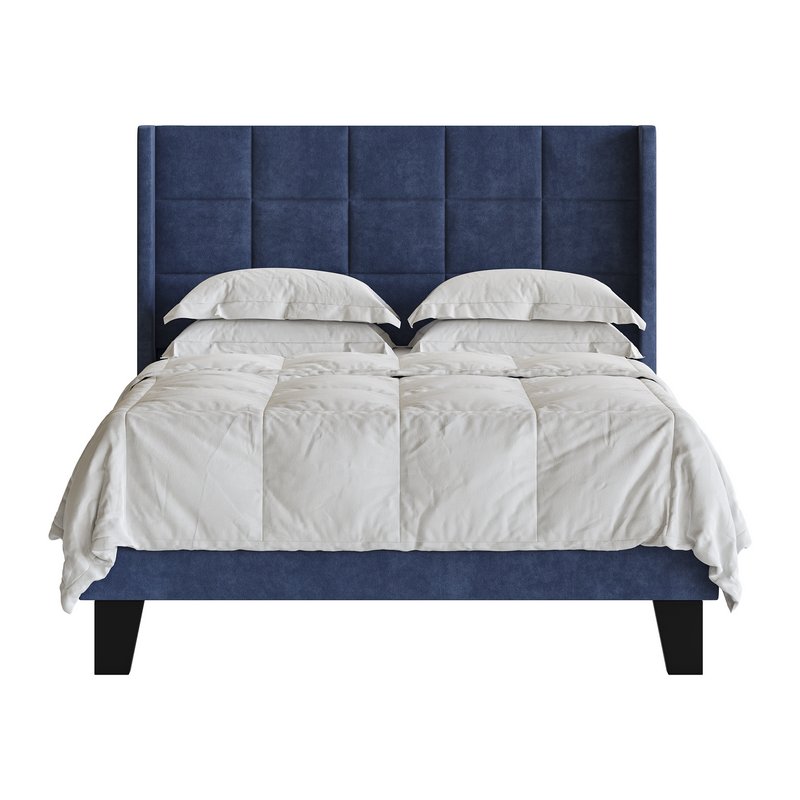 Padded adult double bed - Image 9