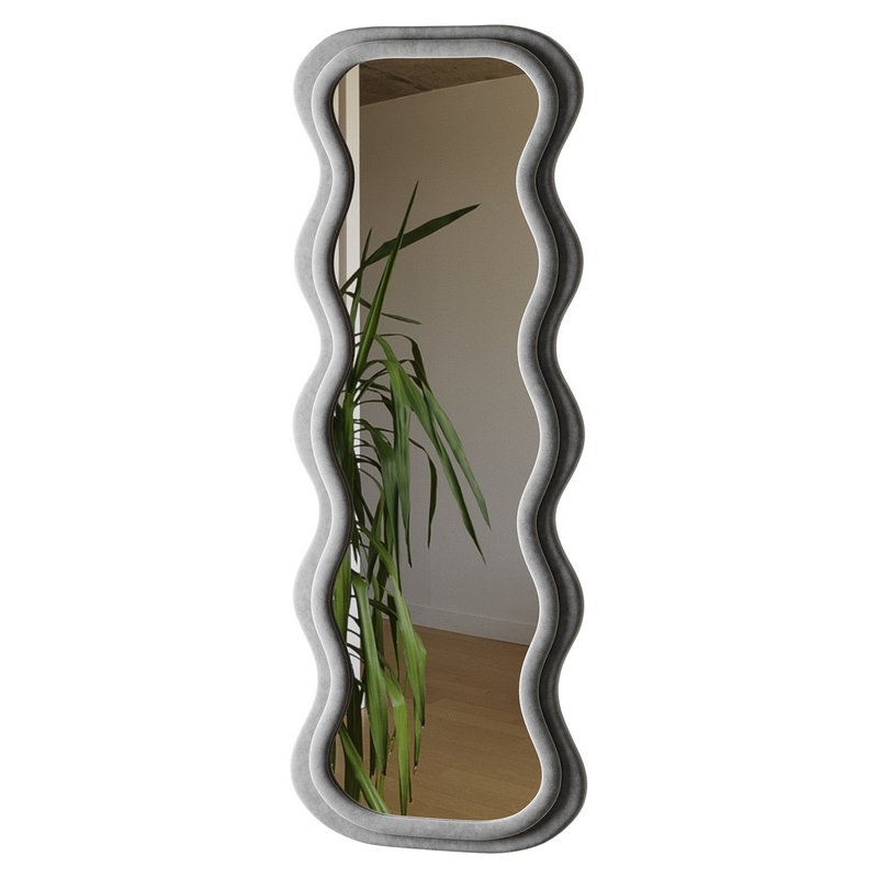 BOJOY Full Length Irregular Wavy Mirror - Image 9