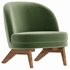 Armchair Pile Velhat Olive - Thumbnail 1
